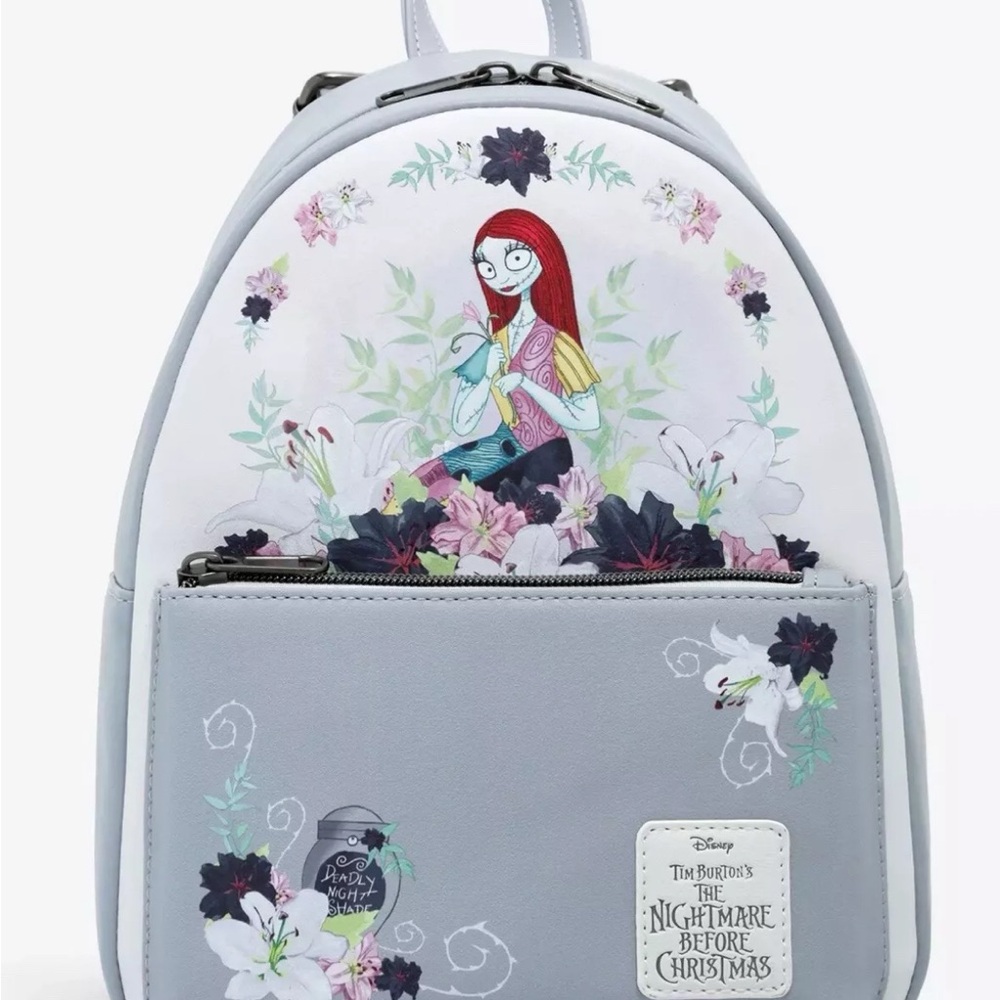 Disney The Nightmare Before Christmas Gray Backpack